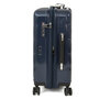 Echolac SQUARE PRO на 47 л чемодан из поликарбоната на 4 колесах синий